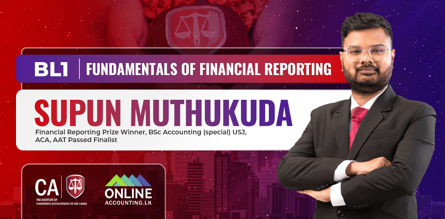 BL1 Fundamentals of Financial Reporting - Mar 2027