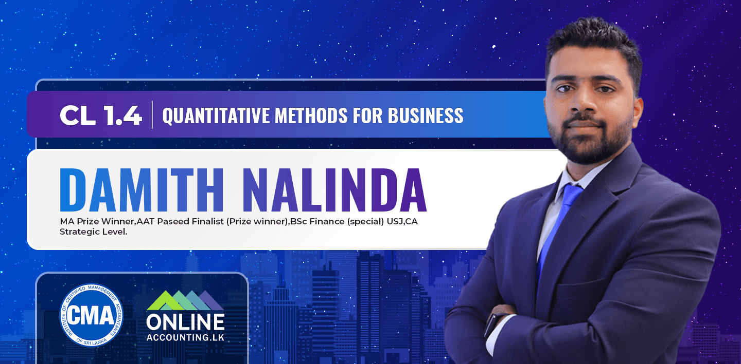 CL 1.4 Quantitative Methods for Business - Dec 2026